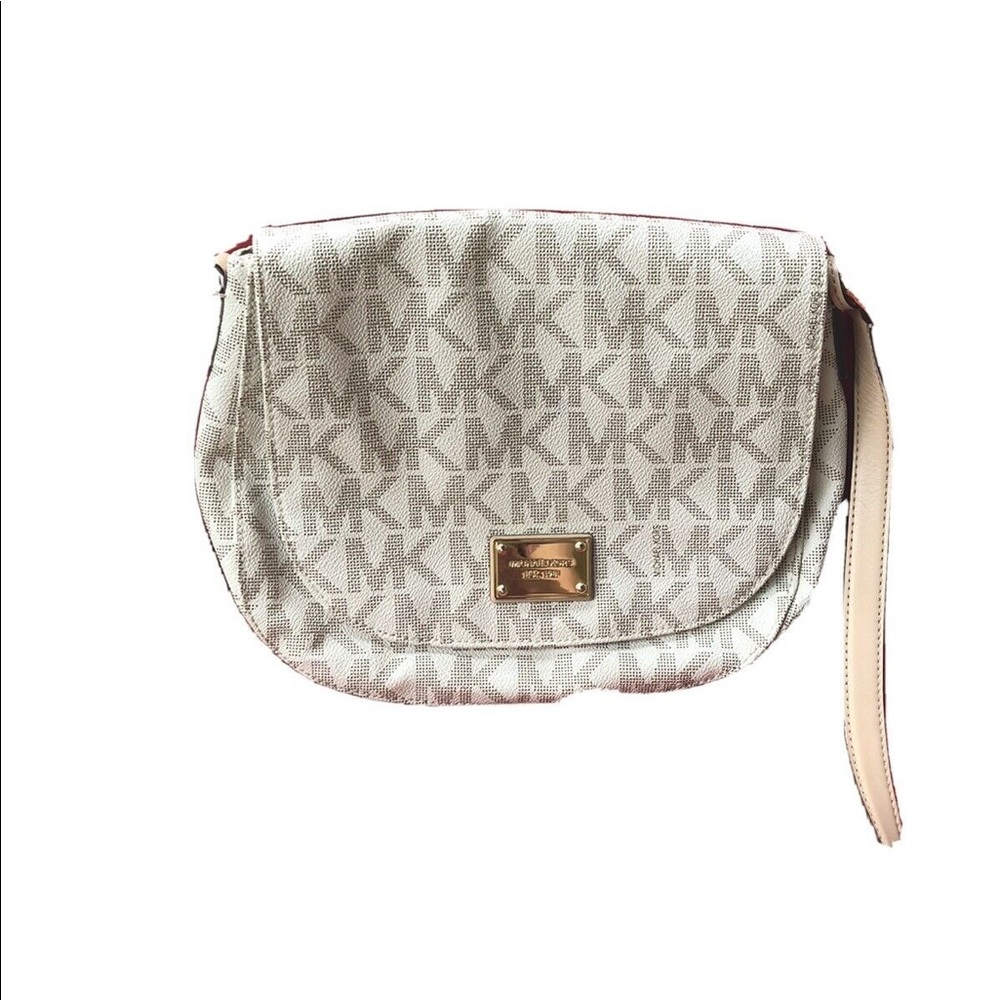 Michael Kors Medium Vanilla Crossbody Purse